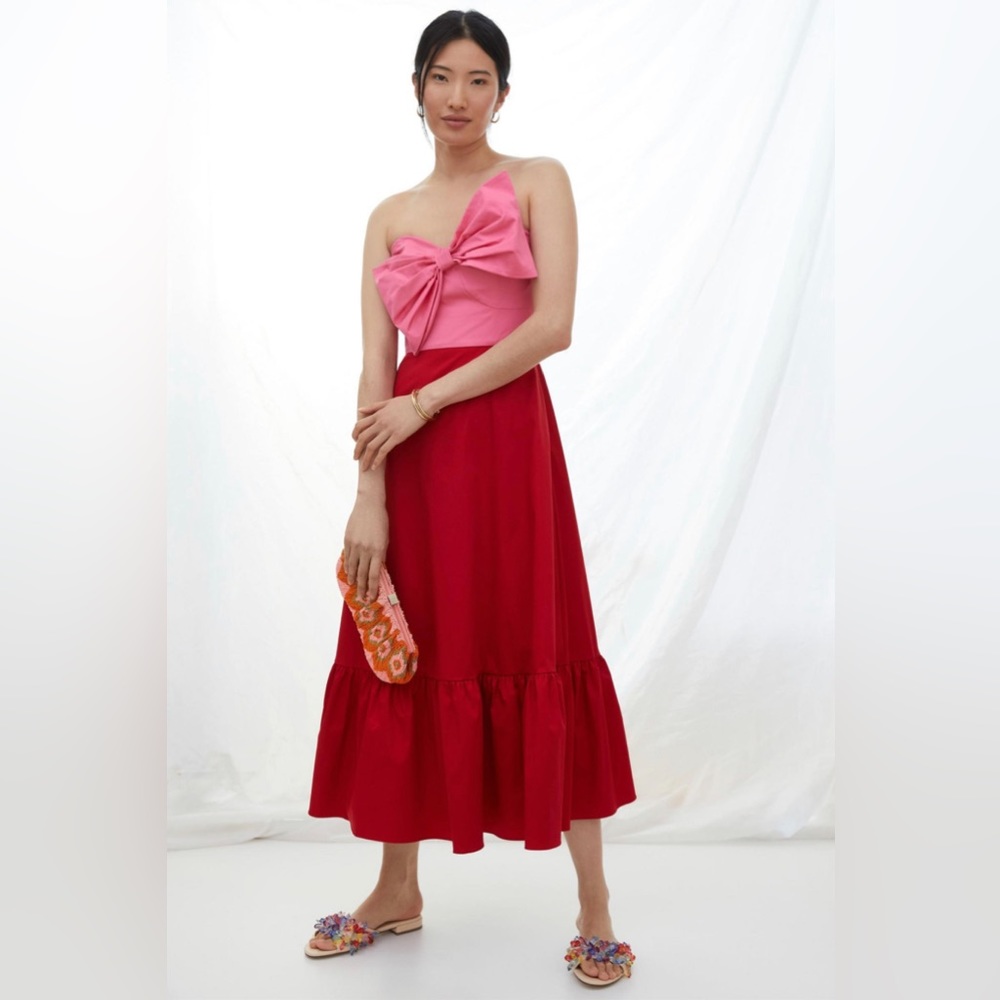 NWT Hutch Bow-Tie Maxi Dress